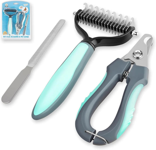 Kit aseo mascotas 3 piezas