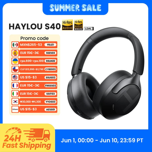 Auriculares Inalámbricos HAYLOU S40 ANC