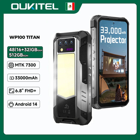 Teléfono Robusto Oukitel Wp100 Titan