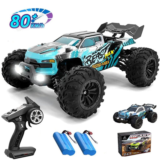 SG116MAX 80KM/H High Speed RC Car Brushless 4WD Off-Road Drift Remote Control Car 1:16 Professional Racing Cars SG318PRO 30KM/H