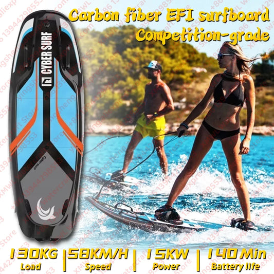 Tabla de Surf Eléctrica de Fibra de Carbono