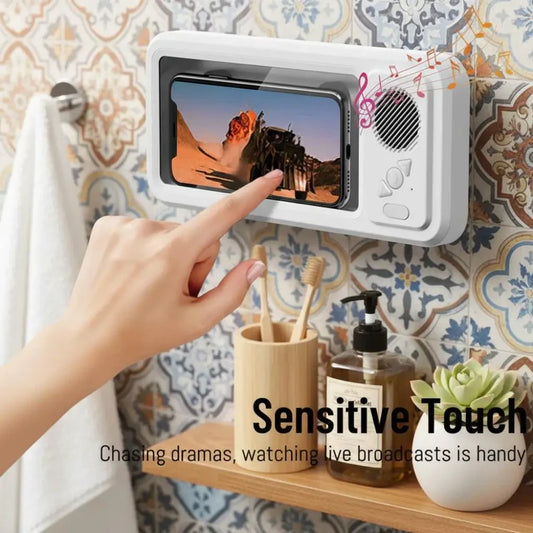 Soporte Impermeable para Telefono en Ducha