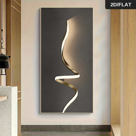 Cuadro decorativo LED minimalista