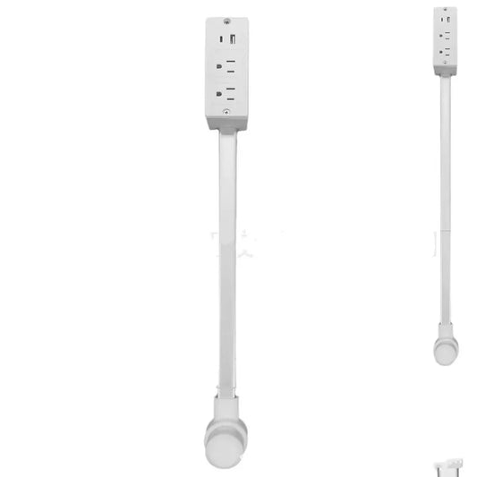 Extensor de toma de corriente giratorio