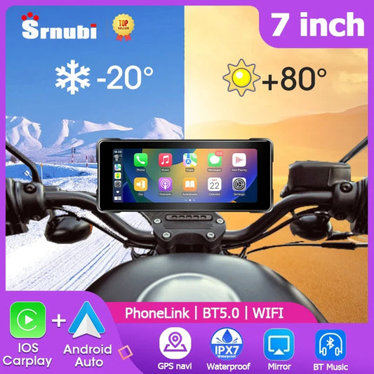 Navegador GPS Portátil para Motocicleta